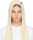 ADER error White Ear Flap Beanie