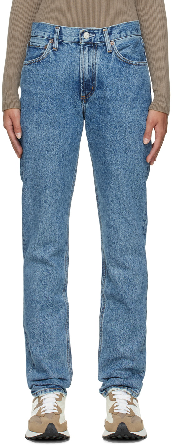 AGOLDE Blue Lyle Jeans AGOLDE