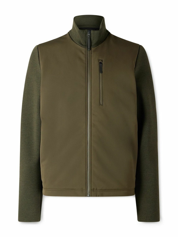 Photo: Aztech Mountain - Evan Shell and Wool Down Jacket - Green