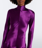 Fforme Satin maxi dress