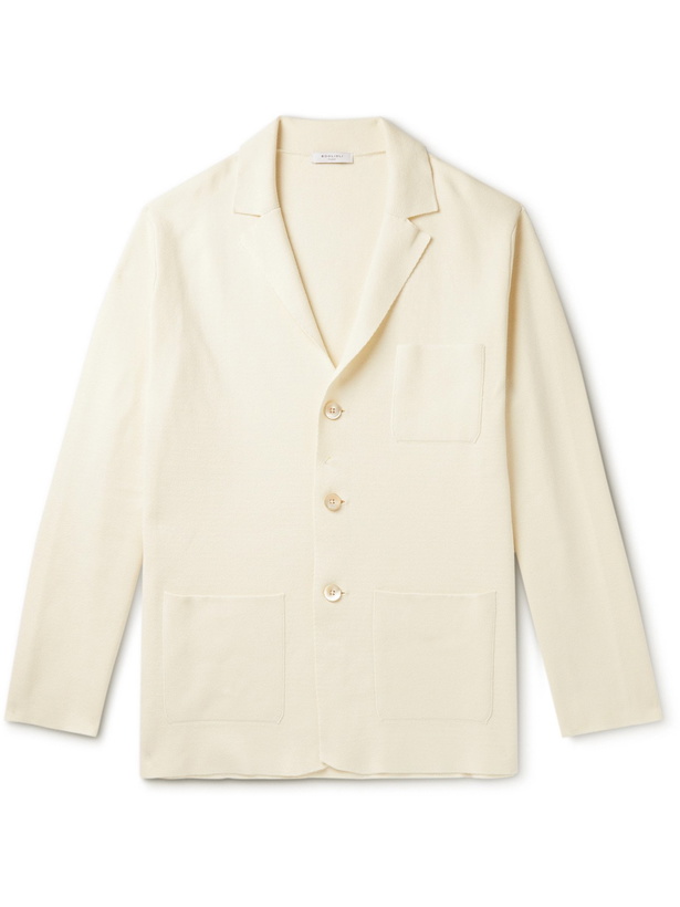 Photo: BOGLIOLI - Slim-Fit Cotton Cardigan - Neutrals