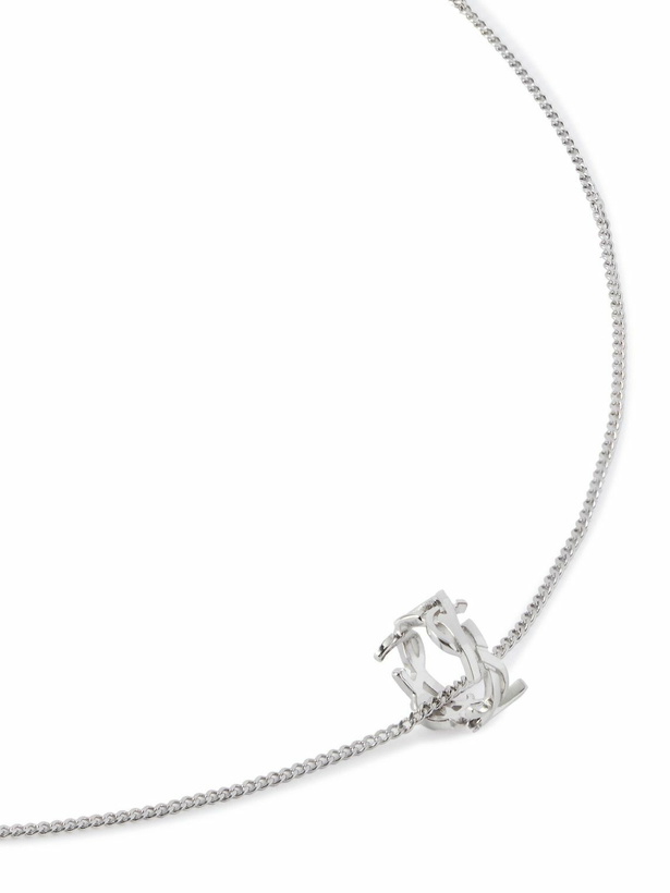 Photo: SAINT LAURENT - Silver-Tone Chain Necklace