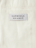 Gabriela Hearst - Leiva Slim-Fit Wool-Twill Suit Jacket - Neutrals