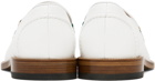 Casablanca White Heart Loafers