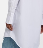 Maison Margiela Cotton poplin shirt dress
