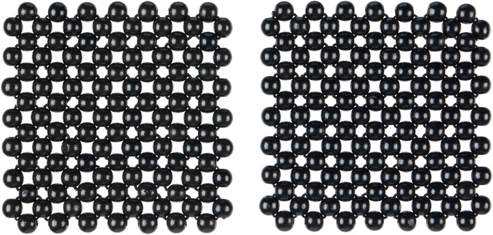 Photo: Pien Studios Black Small Lacquer Coaster Set