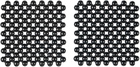 Pien Studios Black Small Lacquer Coaster Set