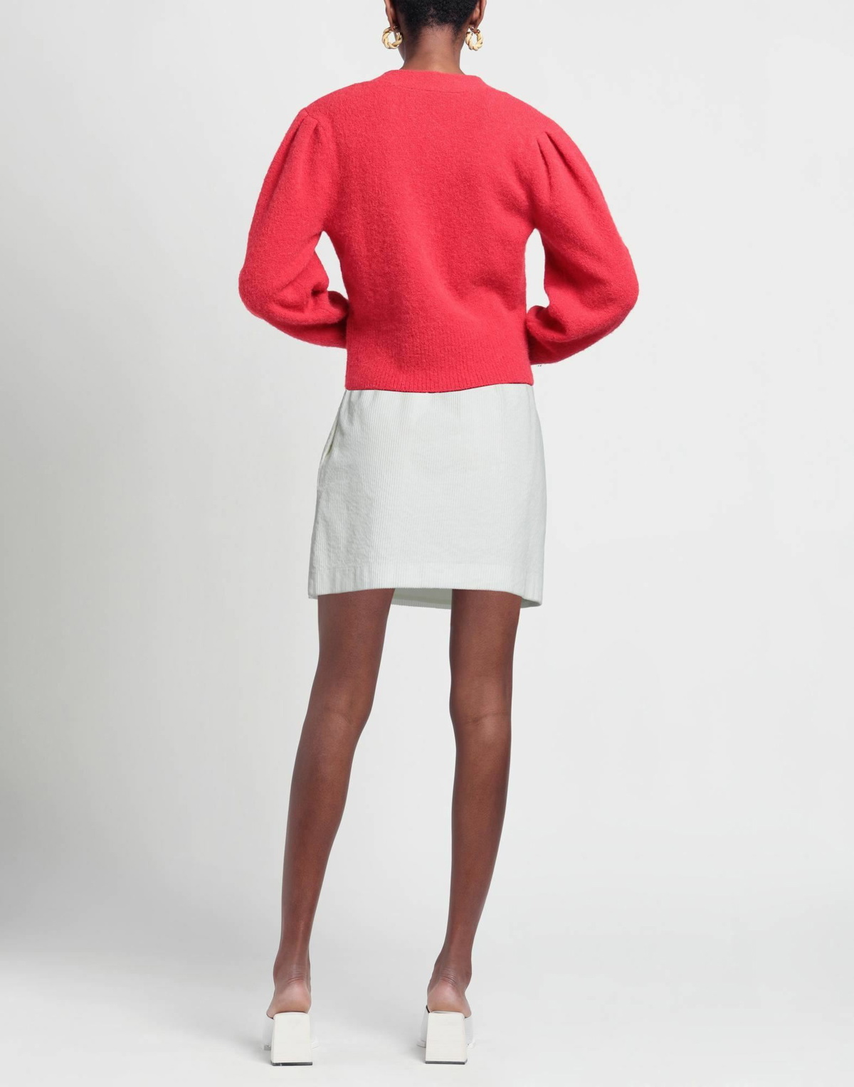 Jucca Womens Mini skirt in White