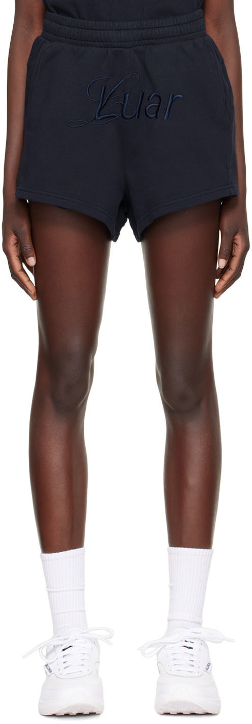Luar Navy Logo Shorts