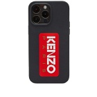 Kenzo Paris Men's Kenzo Patch Logo iPhone 14 Pro Case in Black