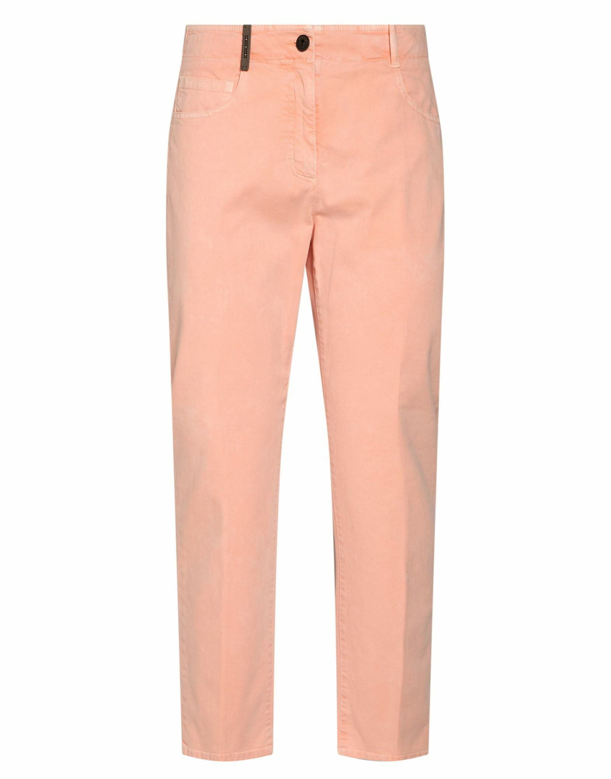 Peserico Womens Jeans in Salmon pink