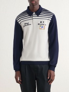 Aimé Leon Dore - Logo-Embroidered Merino Wool Polo Shirt - White