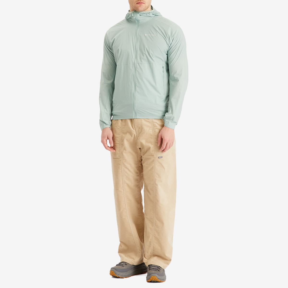 Montane Men's Featherlite Hoodie in Sea Mist