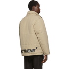 Polythene* Optics Beige Puffa Coat