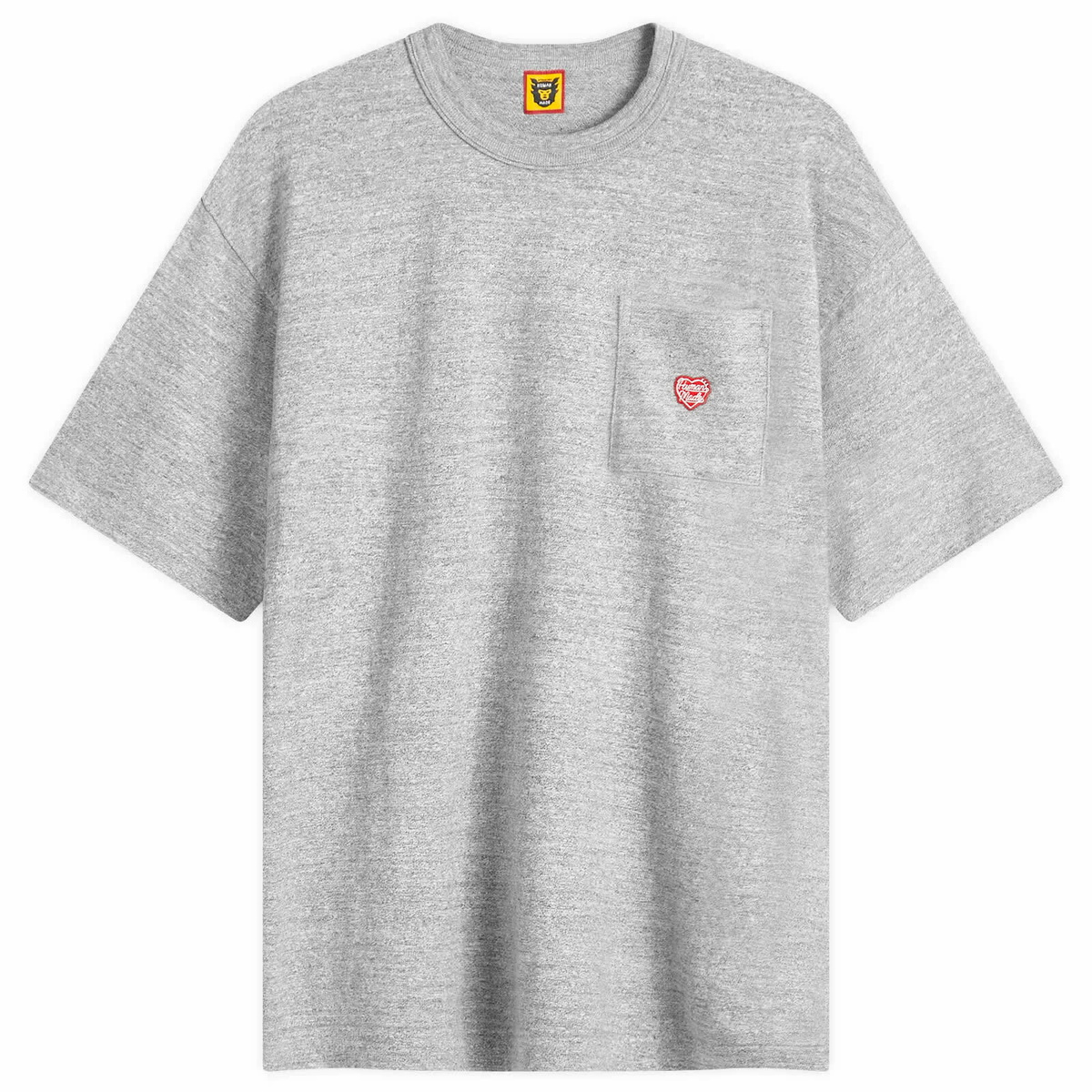 Human Made Men's Pocket T-Shirt in Grey Human Made