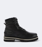 Bogner Courchevel leather lace-up boots