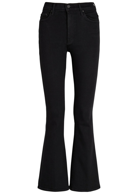 Photo: Mother The Weekender Flared-leg Jeans Black