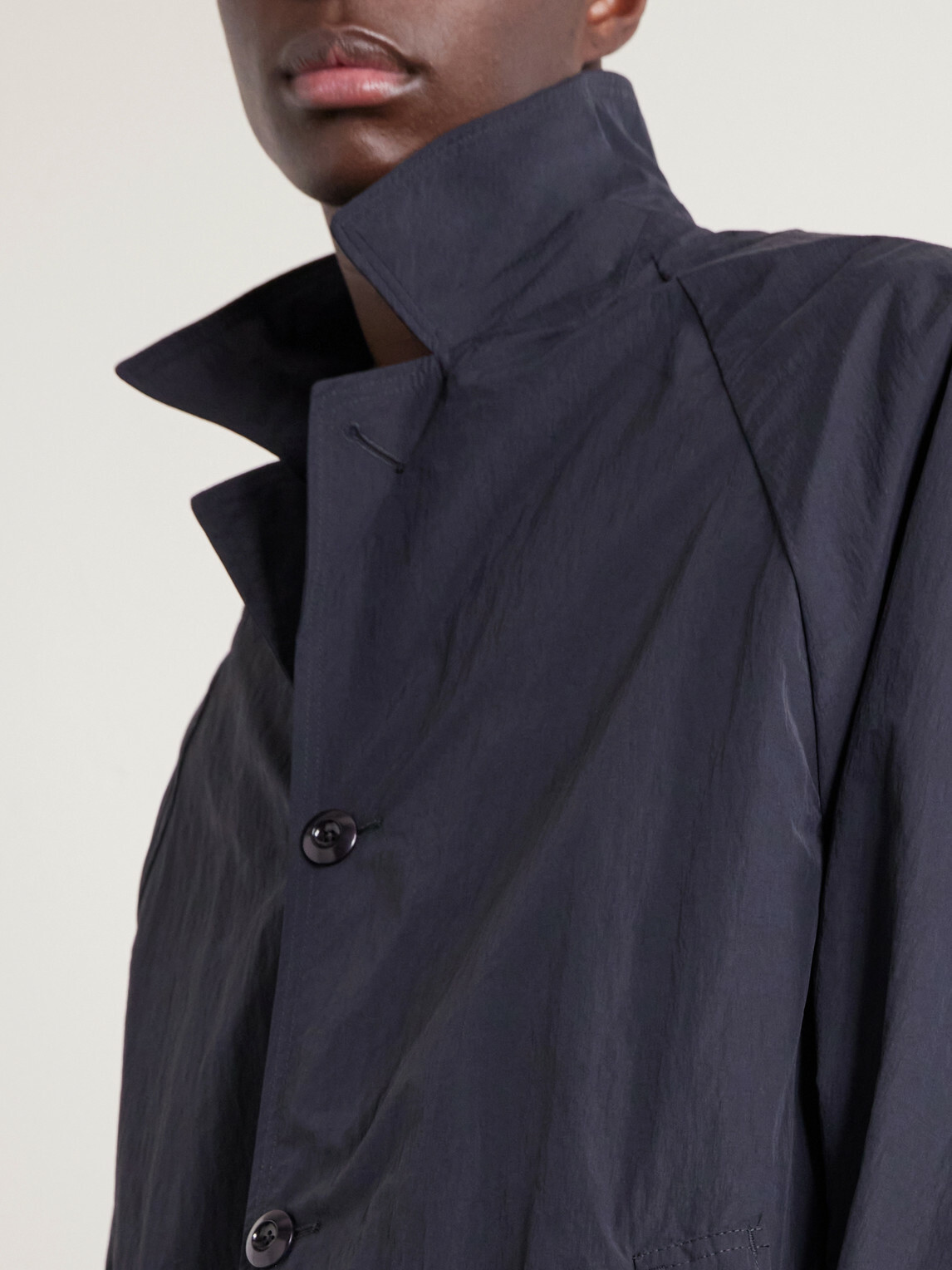 A Kind Of Guise - Serrara Mac Recycled Taffeta Coat - Black