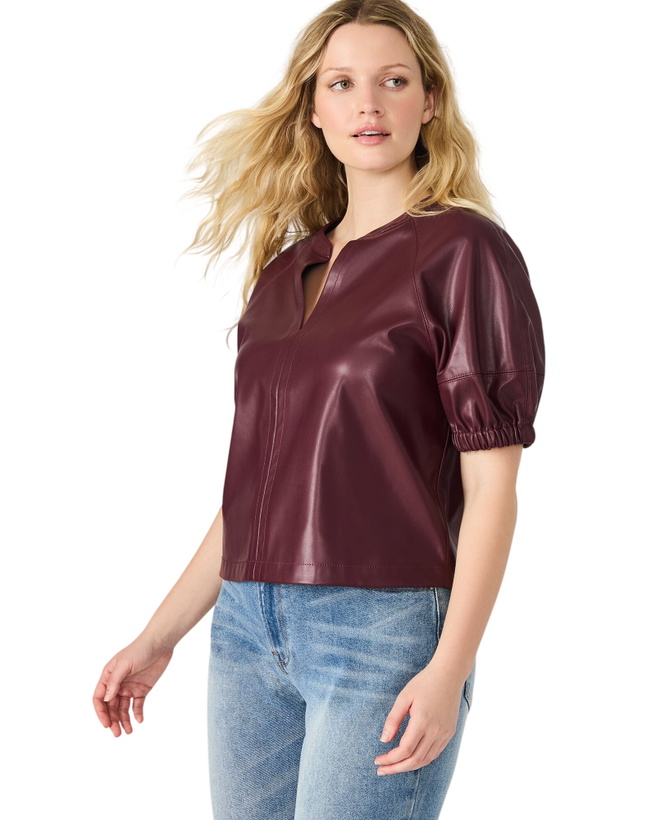 Photo: Steve Madden Roxanne Top in Wine