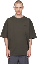 Juun.J Gray Crewneck T-Shirt