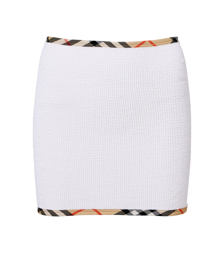 Photo: Burberry x Hunza G Devyn beach cover-up