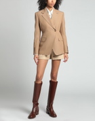 Burberry Womens Blazer Camel
