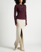 Rick Owens Womens Maxi skirt in Off white
