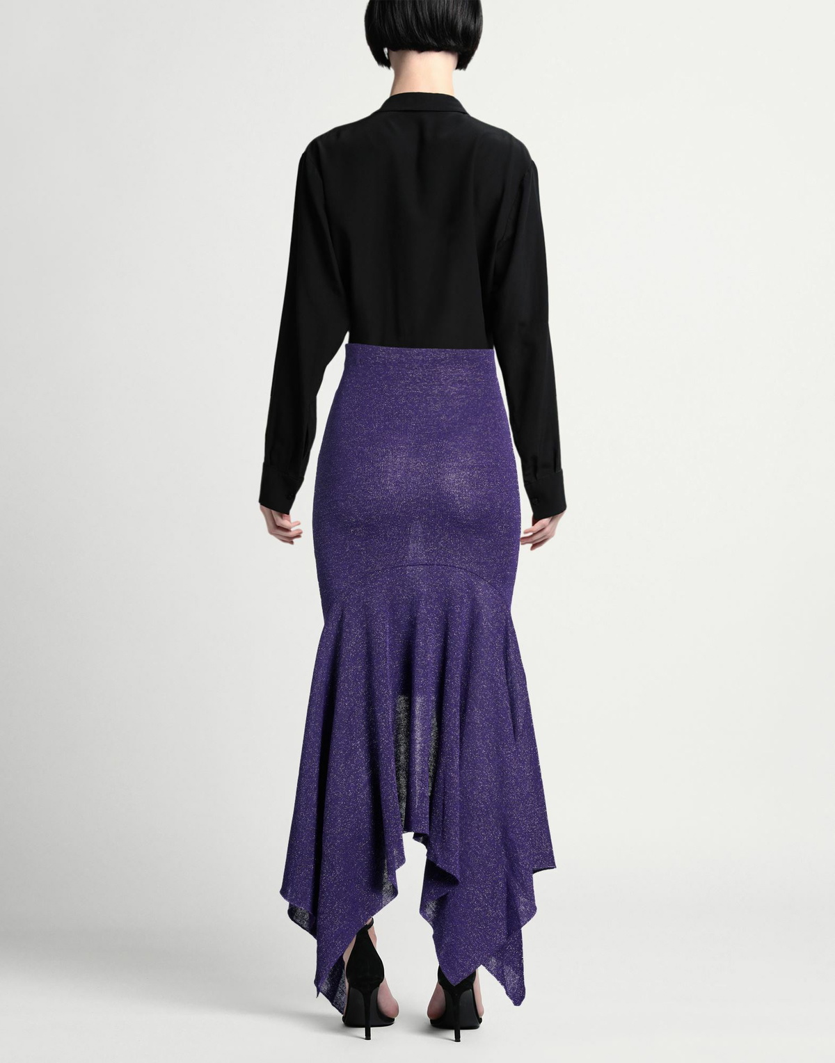 Alessia Santi Womens Midi skirt in Purple