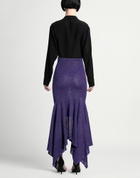 Alessia Santi Womens Midi skirt in Purple