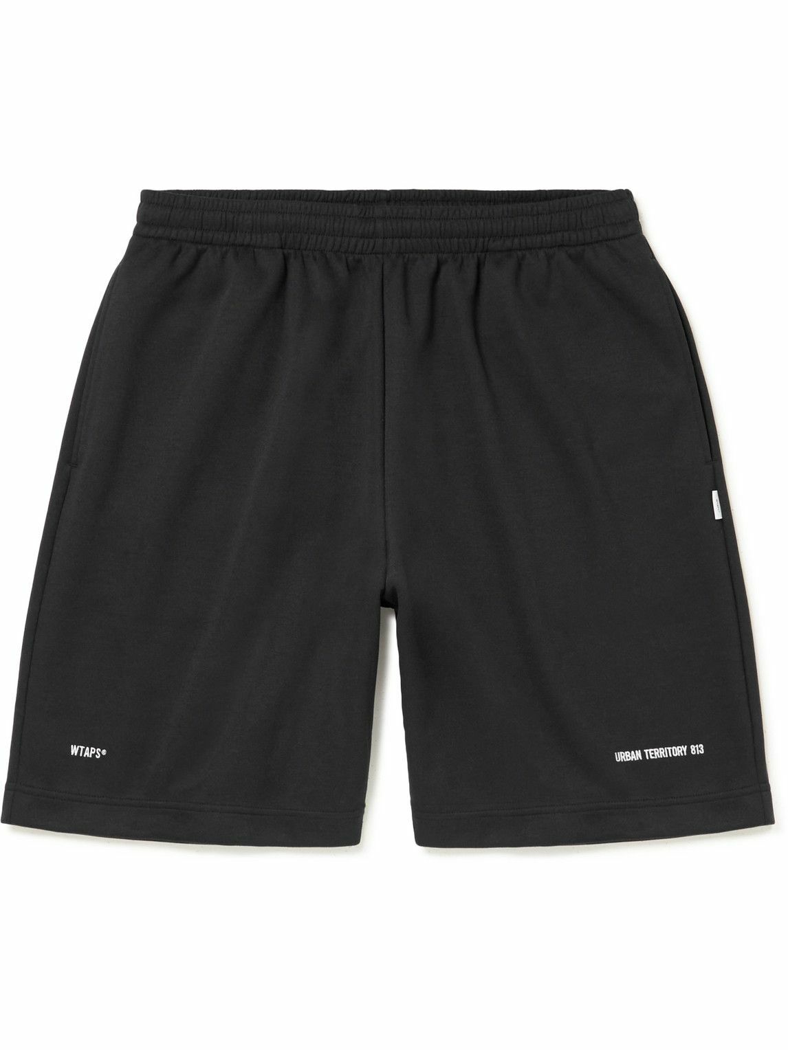 WTAPS - Straight-Leg Logo-Appliquéd Cotton-Blend Cargo Shorts