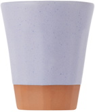 BKLYN CLAY SSENSE Exclusive Purple Faceted Tumbler