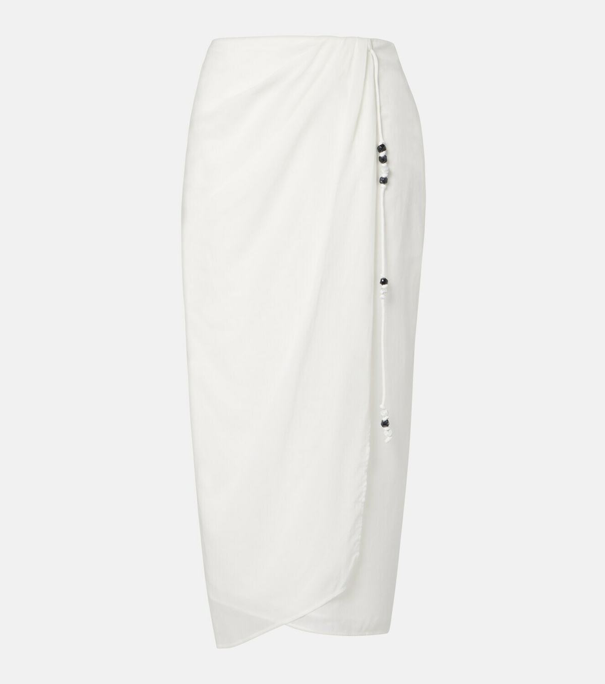 SIR Azura cotton wrap skirt