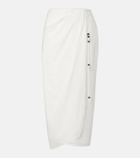 SIR Azura cotton wrap skirt