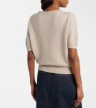 Khaite Golden cashmere sweater