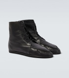 Auralee Leather Derby boots