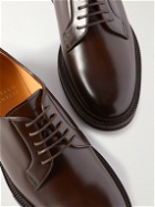 Brunello Cucinelli - Leather Derby Shoes - Brown