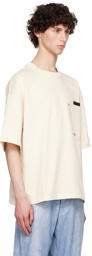 Bottega Veneta Off-White Pocket T-Shirt