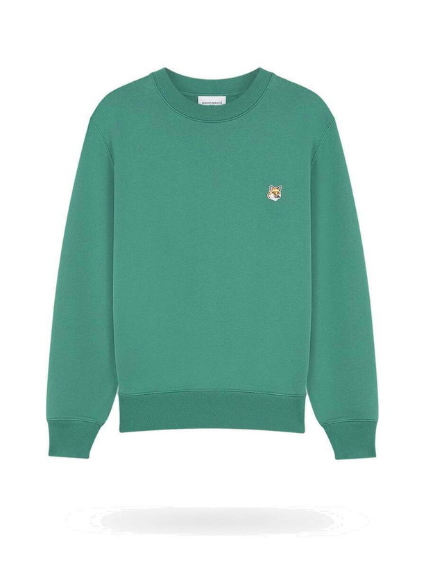 Photo: Maison Kitsune   Sweatshirt Green   Mens