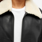Meotine Women's Holly Leather Jacket in Black