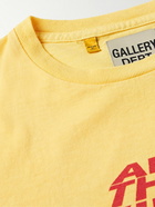 Gallery Dept. - ATK Printed Cotton-Jersey T-Shirt - Yellow