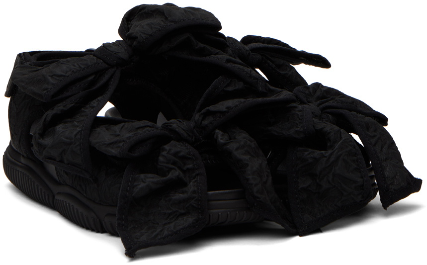 Cecilie Bahnsen Black Valeria Sandals