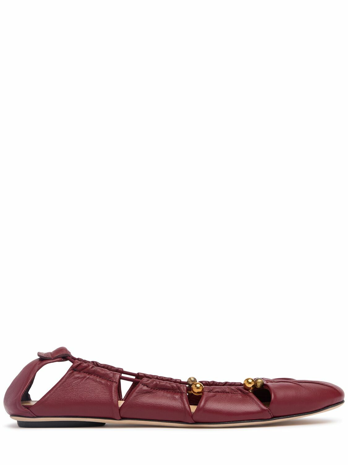 【Chloe】ルナ 10mm レザー バレリーナ CHLOÉ 10mm Luna Leather Ballerina Flats Chloe