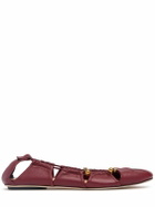 CHLOÉ 10mm Luna Leather Ballerina Flats