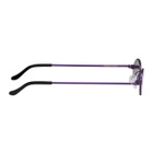 Roberi and Fraud Purple Doris Sunglasses