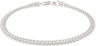 Hatton Labs Silver Mini Round Curb Chain Bracelet