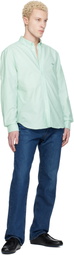 Maison Kitsuné Green Profile Fox Casual Shirt
