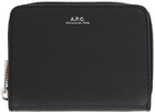 A.P.C. Black Emmanuelle Compact Wallet