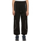 Maison Kitsune Black ADER Error Edition Layout Lounge Pants