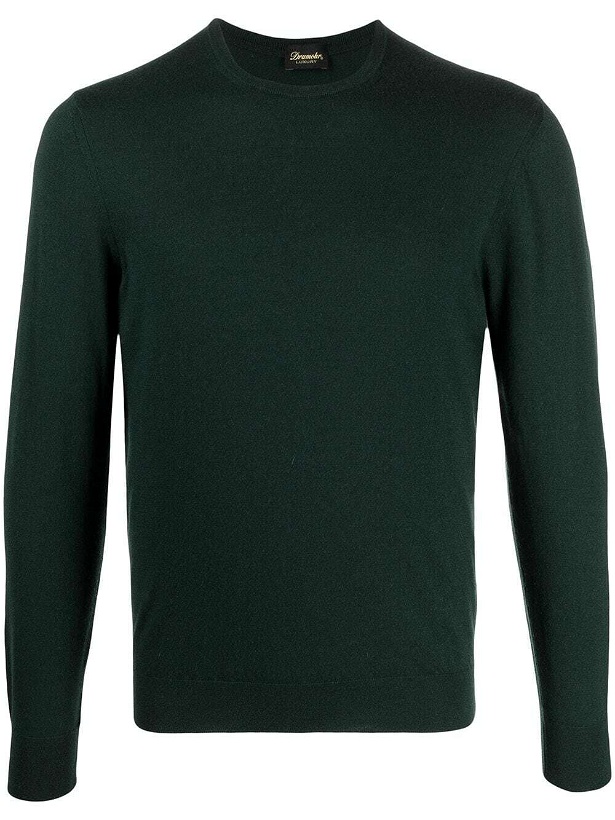 Photo: DRUMOHR - Green Cashmere Sweater
