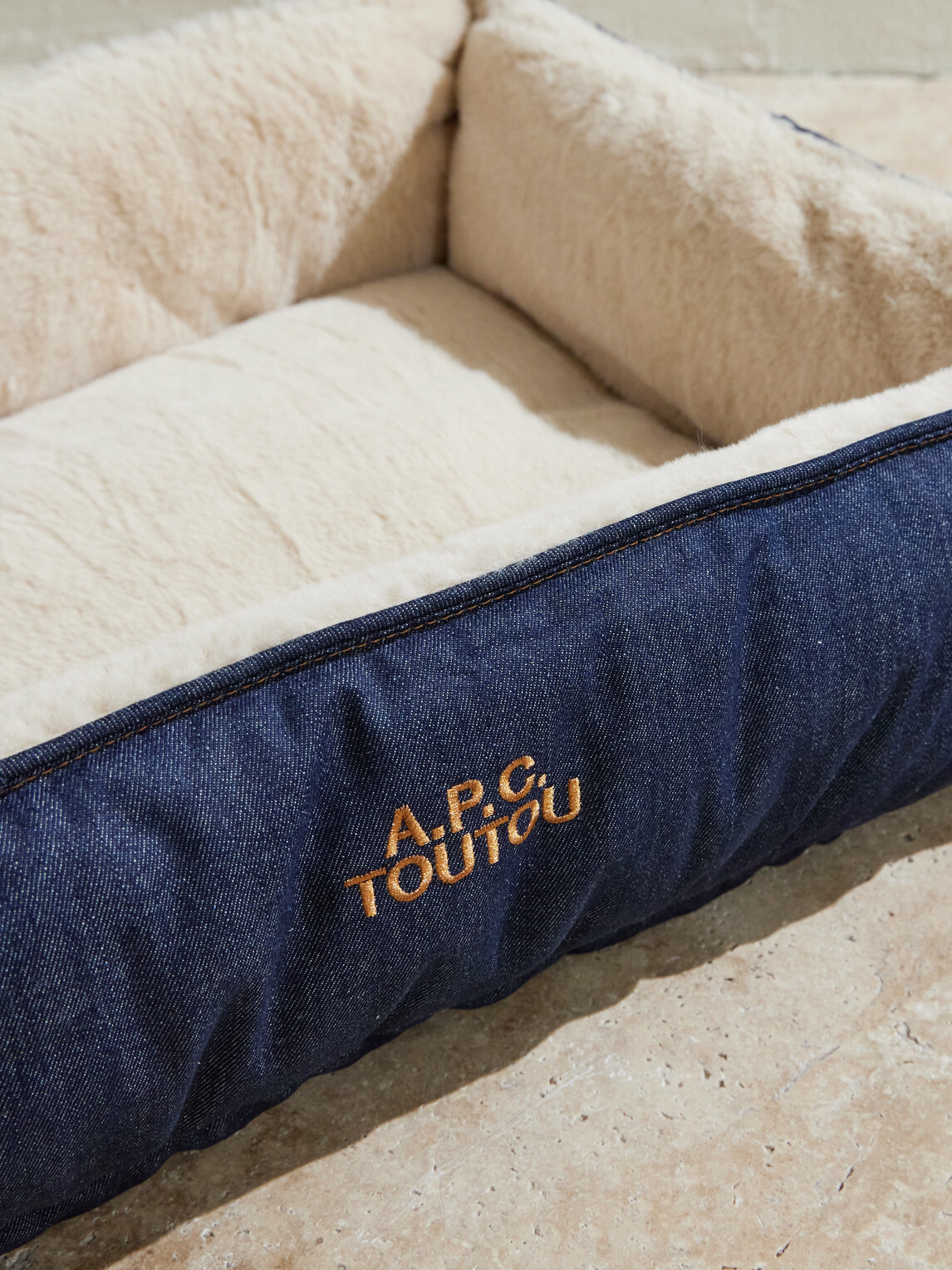 A.P.C. - Logo-Embroidered Dog Bed